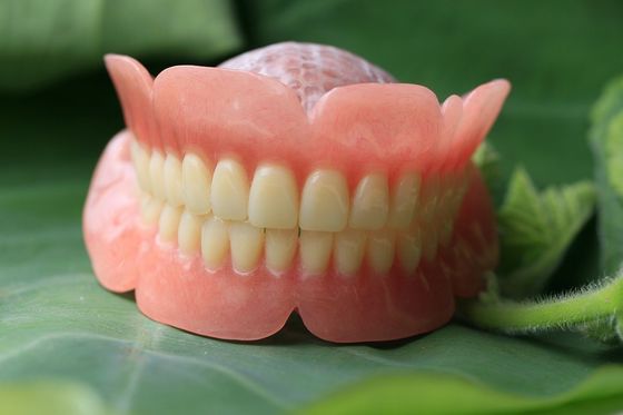 Hot Cured Full Arch Removable Acrylic Full Denture