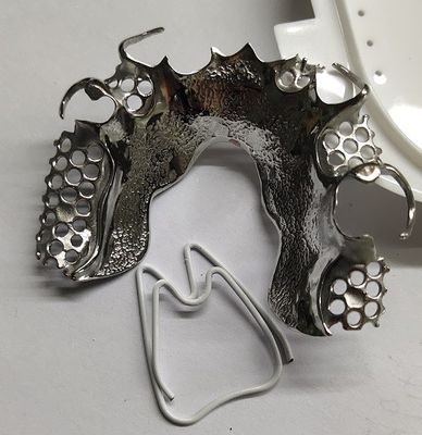 Maxillary Arch Co Cr Alloy Partial Denture Metal Framework