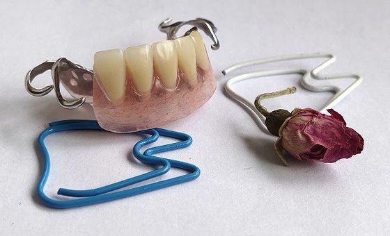 Hot Cured Removable Aesthetic Lower Partial Acrylic Denture