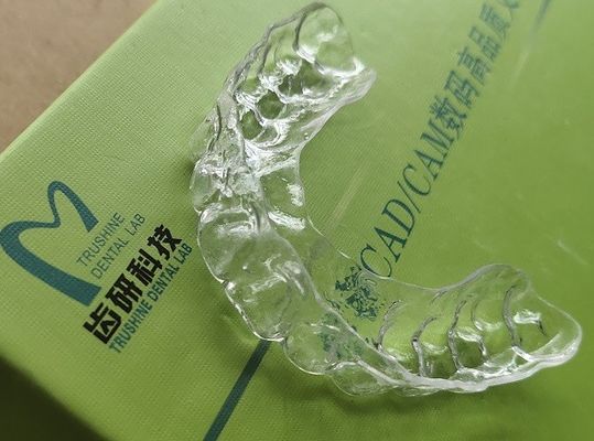 Hard Acrylic Maxillary Arch Stabilization Guard For Bruxism