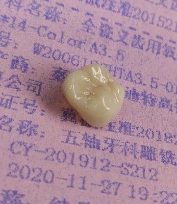 Zirconia Blocks Dental 3D Print By CAD CAM Milling